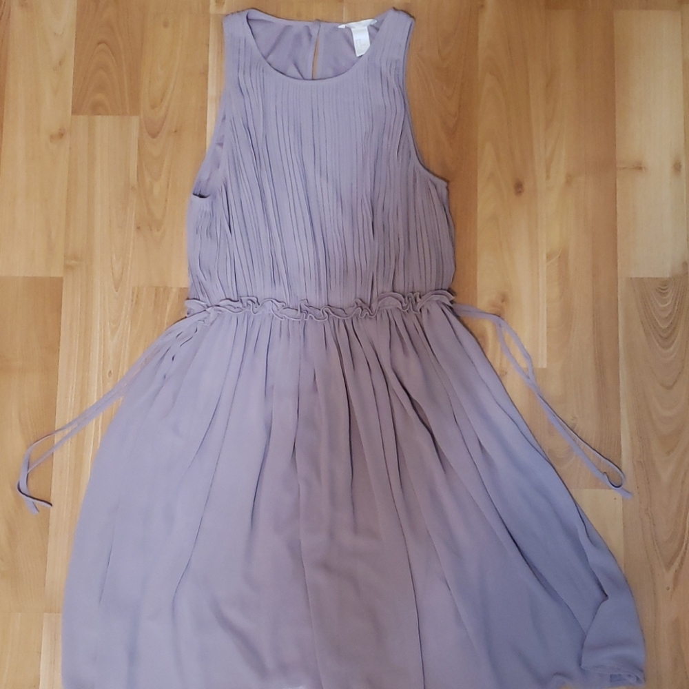 HM pastel purple pullover dress